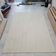 Thảm trang trí sofa hoa văn cánh quạt gió TIANQING N 8091 BE