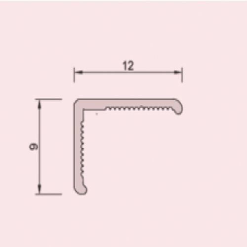 Nẹp chữ L bảng 12x9mm