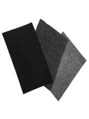 Thảm Màu Đen Nỉ Gân R 501