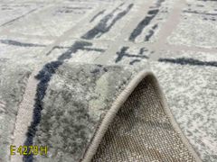 Thảm trang trí sofa ô vuông loang màu nhã nhặn TIANQING E 4278
