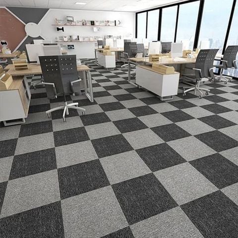 Thảm Gạch Lót Sàn Màu Trơn Pixel
