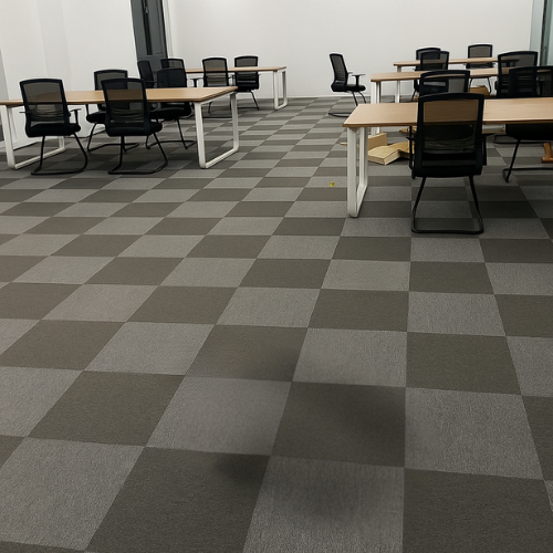 Thảm Gạch Lót Sàn Màu Trơn Pixel