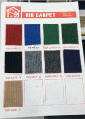 Thảm Nỉ Gân Màu Xám R 303