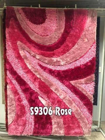 Thảm trang trí màu hồng S 9306 Rose 1.6x2.3m
