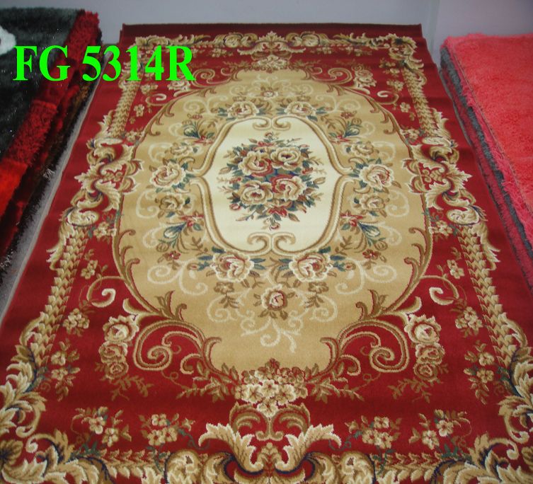 Thảm Sofa Cổ điển Màu đỏ FG 5314 Red