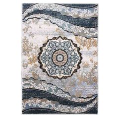 Thảm Tấm Hoa Văn Cổ Điển Tf Sk 717G