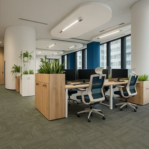 Thảm Trải Sàn Sọc Đứt SKY