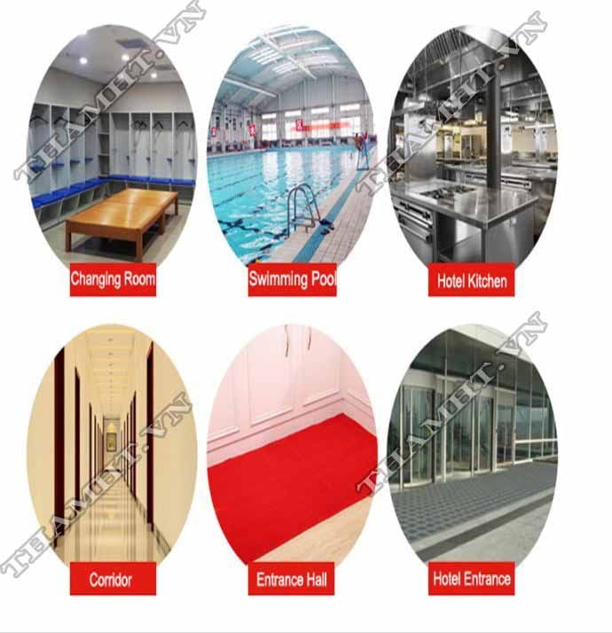 Thảm Trải Ngoài Trời Nhựa Lưới