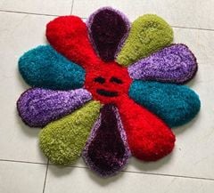 Thảm hoa trang trí đường kính 70cm