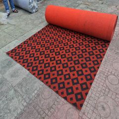 Thảm nỉ caro Jacquard 04