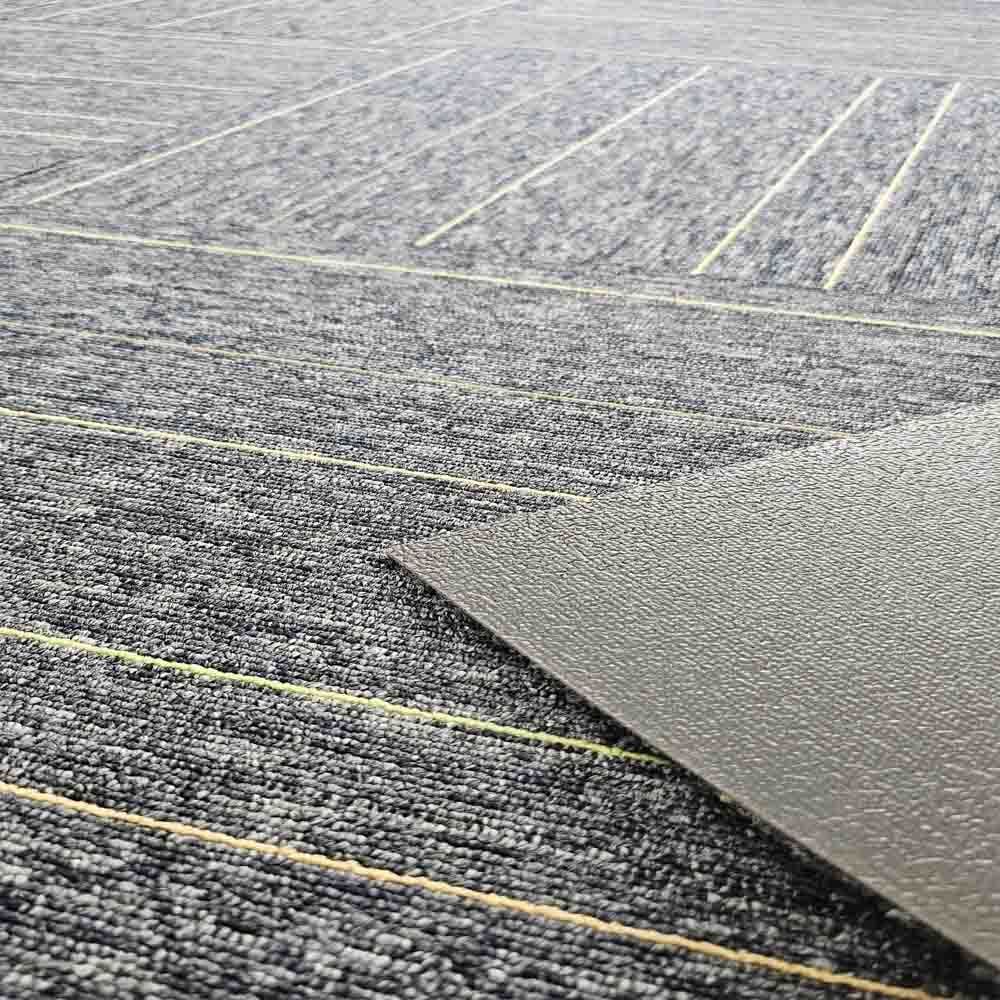 Thảm Sọc Màu Xám SUN 09