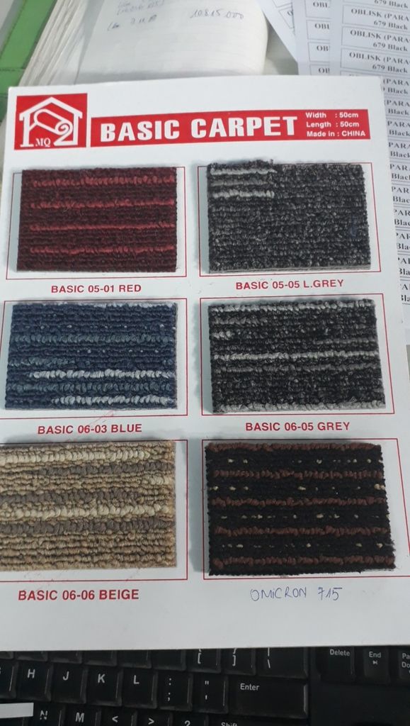 Thảm Gạch Màu Đỏ Basic 05-01 (BA 5-01)