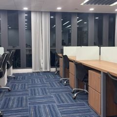 Thảm Trải Sàn Sọc Xanh Dương Melody 5320