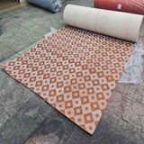  Thảm nỉ caro Jacquard 04 nâu 