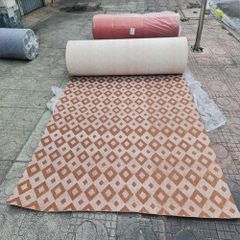 Thảm nỉ caro Jacquard 04