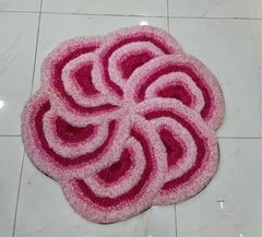 Thảm chùi chân trang trí đường kính 90cm