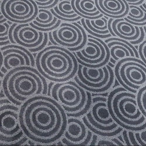 Thảm trải sàn hoa văn xoắn ốc Trident 405 màu xám