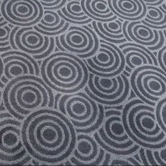 Thảm trải sàn hoa văn xoắn ốc Trident 405 màu xám