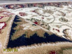 Thảm sofa len nhung màu xanh dương YL N 2561 BU