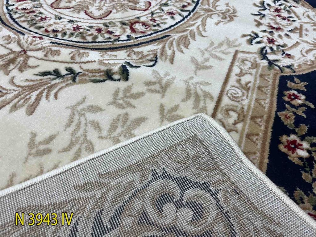Thảm Trang trí sofa cổ điển màu xanh dương YL N 3943 IV