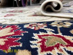 Thảm sofa len nhung màu xanh dương YL N 2561 BU