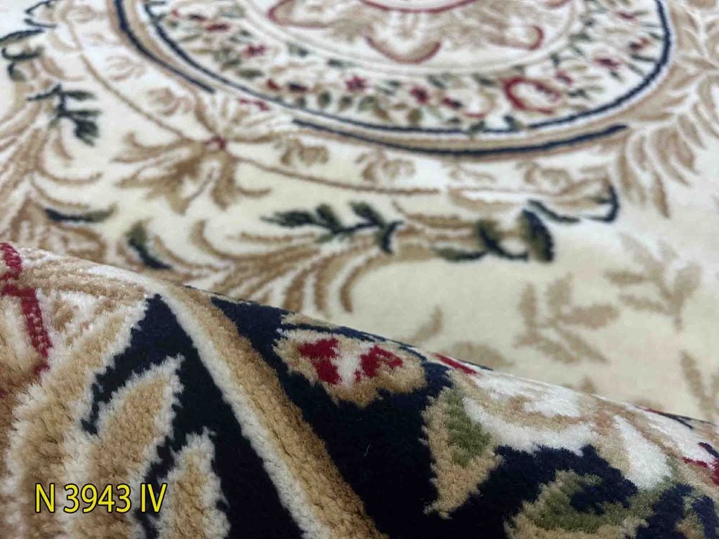 Thảm Trang trí sofa cổ điển màu xanh dương YL N 3943 IV