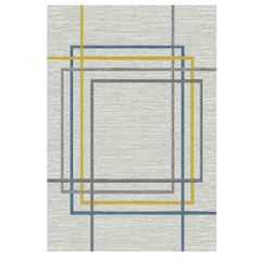 Thảm sofa trang trí họa tiết cách điệu ô vuông chéo QINGXIU 3392 GY