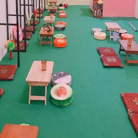 Thảm Sàn sợi Nỉ Màu Xanh Lá Đậm P 604