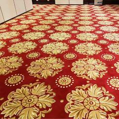 Thảm Sàn Hoa Văn Đỏ Wilton Sa 993