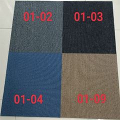 Thảm Sàn Màu Xanh Dương Basic 01-04 ( Ba 1-04 )