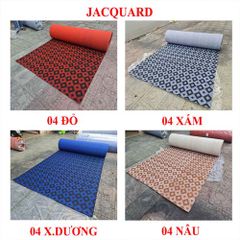Thảm nỉ caro Jacquard 04