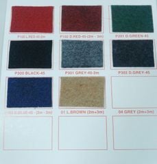 Thảm Nỉ Loại dày Plain 450