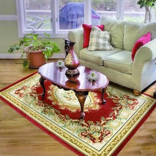 Thảm Trang trí Màu đỏ FG 5333 Red