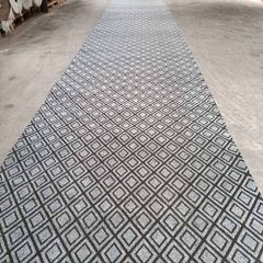 Thảm sàn ô vuông Jacquard 08 xám