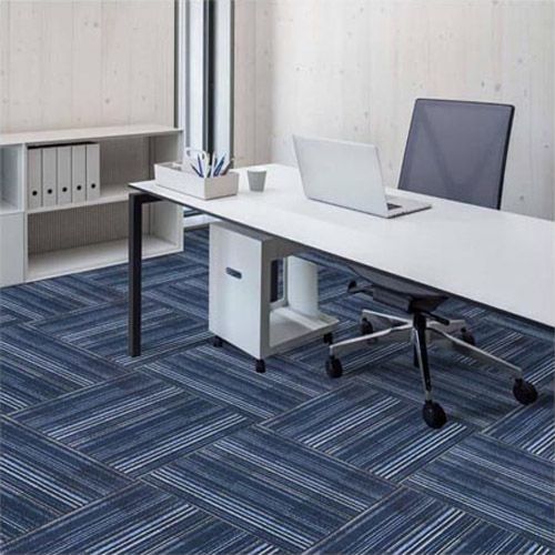 Thảm Trải Sàn Sọc Xanh Dương Melody 5320