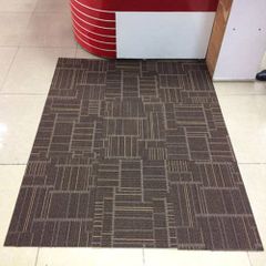 Thảm Trải Sàn Hoa Văn Sọc Đứt Microwave