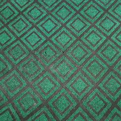 Thảm sàn ô vuông Jacquard 08 xanh lá