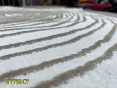 Thảm trang trí sofa họa tiết vòng xoay ma thuật BANXIA 7758 CY