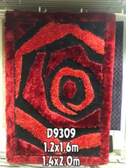 Thảm sofa hình hoa hồng D 9309