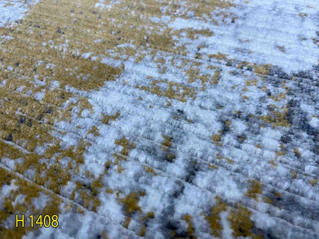 Thảm sofa hoa van loang màu TQ H 1408