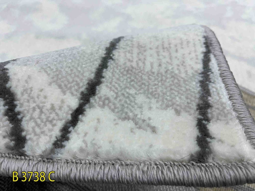 Thảm sofa hoạ tiết tòa nhà QINGXIU 3738 C