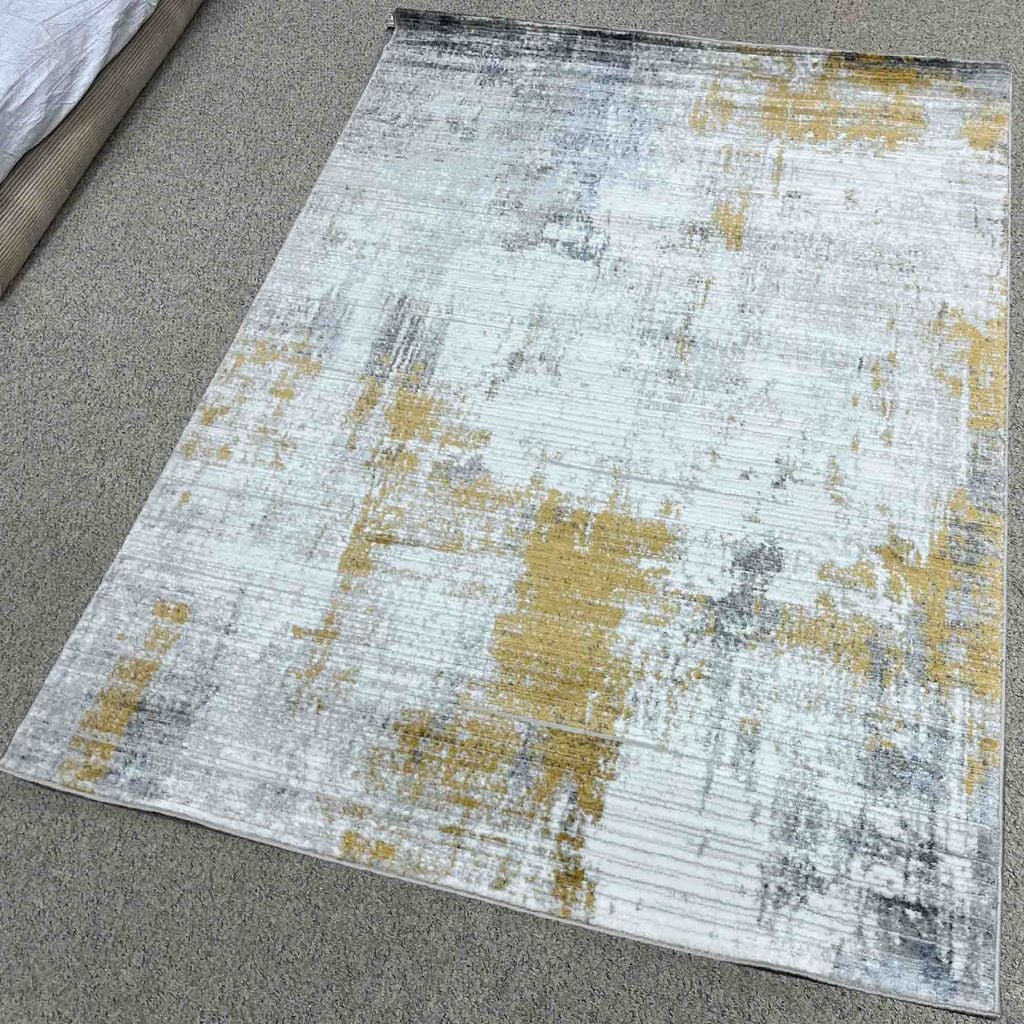 Thảm sofa hoa van loang màu TQ H 1408