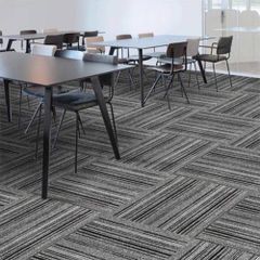 Thảm Sàn Sọc Xám Melody Nhạt 5381