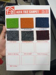 Thảm Gạch Màu Cam Jht 110