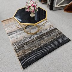 Thảm họa tiết thổ cẩm trang trí phòng khách TF S 7347G