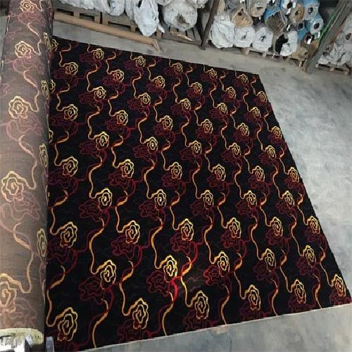 Thảm Trải Sàn Hoa Văn Màu Đen Wilton Sa 964