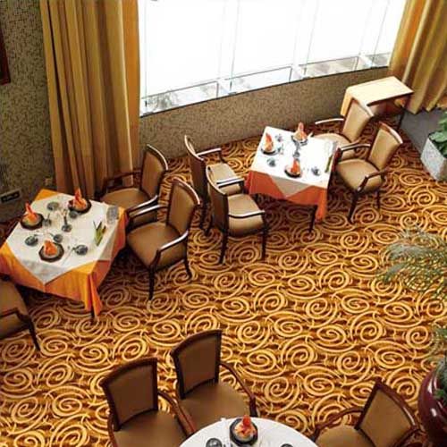 Thảm Trải Sàn Hoa Văn Kem Vàng Wilton Sa 217