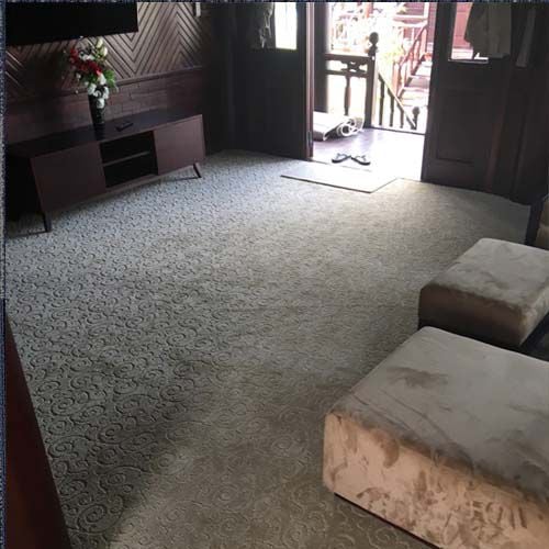 Thảm Hoa Văn Màu Kem Arabian Sp 02