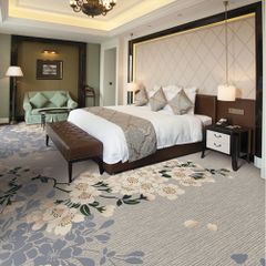 Thảm Nylon Printing Màu Xám YH 10123