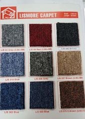Thảm Sàn Màu Xám Lismore 02 ( Lis 02 )